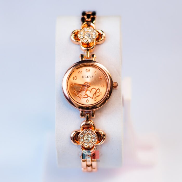 Ladies Elegant Bracelet Watch Stylish Design Quartz Analog - Image 3