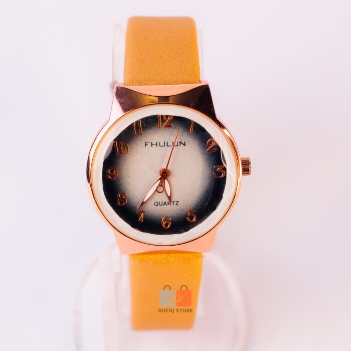 FHULUN Ladies Colorful Stylish Watch Premium Soft Strap Quartz - Image 3