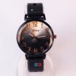 Etime Colorful Ladies Watch Soft Strap Quartz Stylish Design