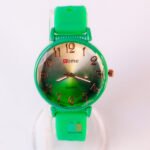 Etime Colorful Ladies Watch Soft Strap Quartz Stylish Design - Image 4