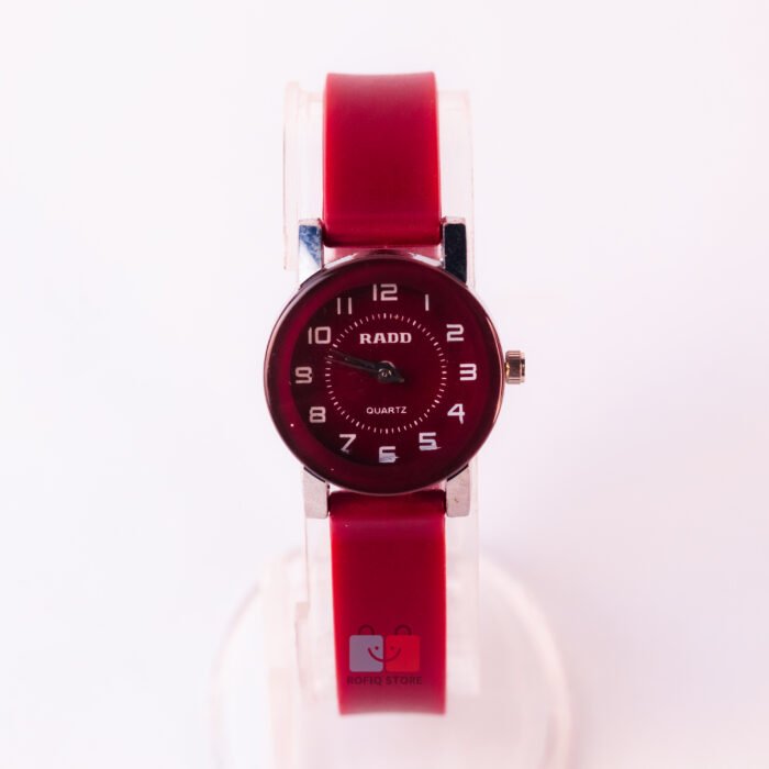 RADD Ladies Colorful Watch Soft Strap Quartz Stylish Design - Image 4