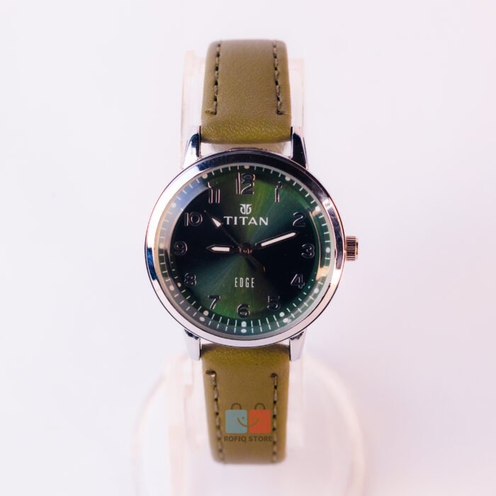 Titan Style Ladies Analog Watch Leather Strap Elegant Women Watch BD - Image 5