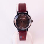 Ladies Slim Analog Watch Elegant Leather Strap Stylish Women Watch - Image 4