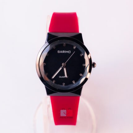 Stylish Ladies Quartz Watch Silicone Strap Elegant Women Watch