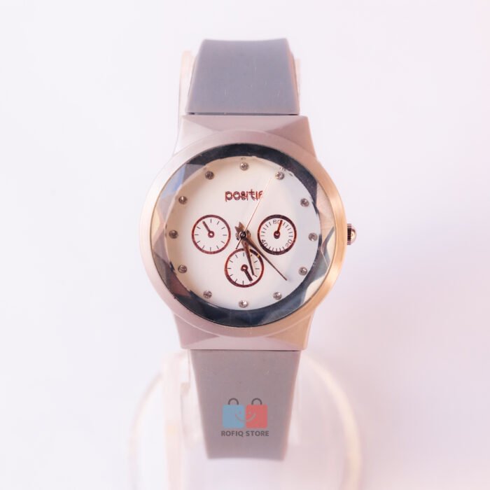 Stylish Ladies Quartz Watch Silicone Strap Elegant Women Watch - Image 2