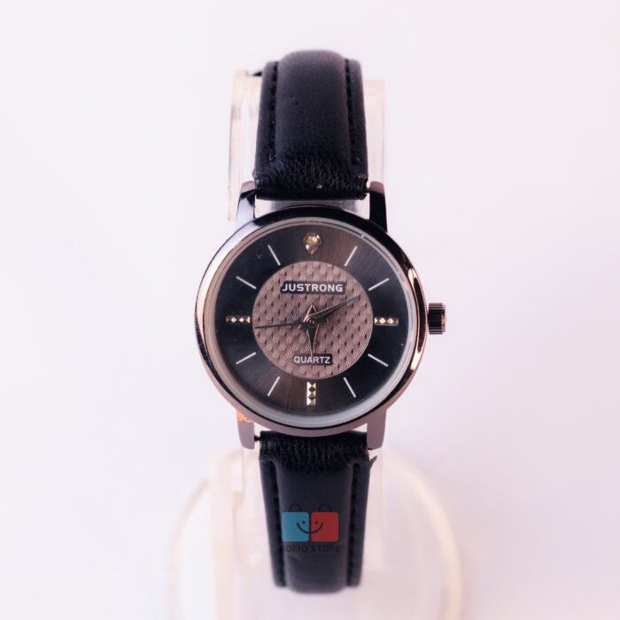 Ladies Elegant Analog Watch Leather Strap Stylish Women Watch - Image 6