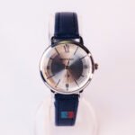 Ladies Slim Analog Watch Elegant Leather Strap Stylish Women Watch - Image 3