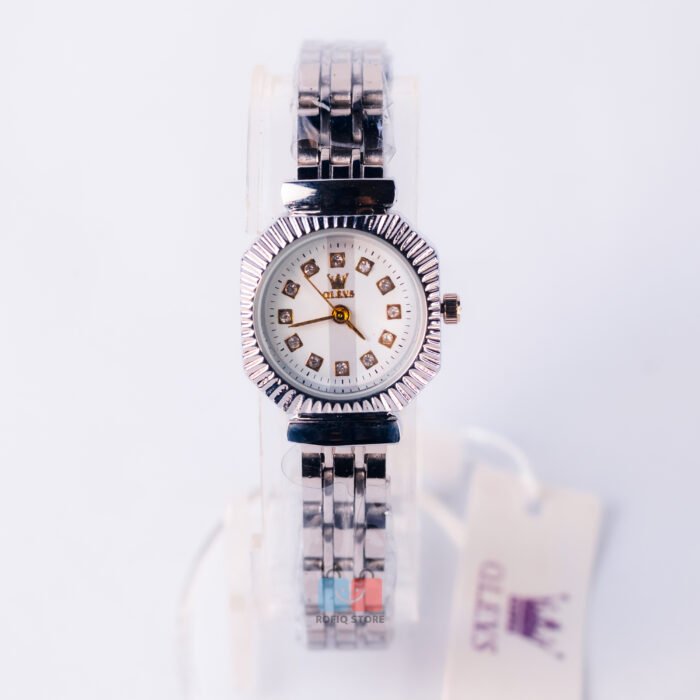 OLEVS Ladies Elegant Analog Watch Steel Strap Premium Fashion - Image 2
