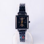 OLEVS Square Dial Ladies Watch Steel Strap Elegant Fashion - Image 3