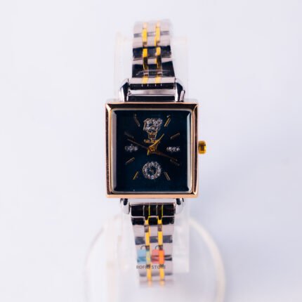 OLEVS Square Dial Ladies Watch Steel Strap Elegant Fashion