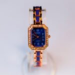 RINOS Ladies Bracelet Watch Luxury Stone Dial Quartz Watch - Image 4