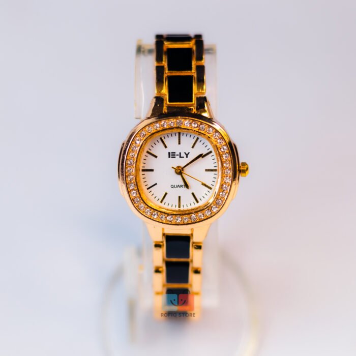 E-LY Ladies Bracelet Watch Stone Dial Elegant Quartz Watch - Image 2