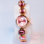 TITAN Ladies Stone Bracelet Watch Luxury Dial Quartz - Image 2