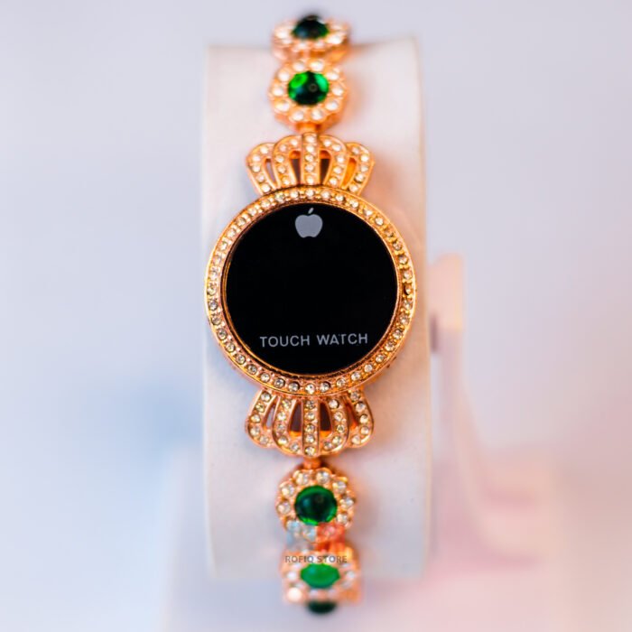 Luxury Ladies Touch Watch Stone Design Premium Bracelet - Image 5