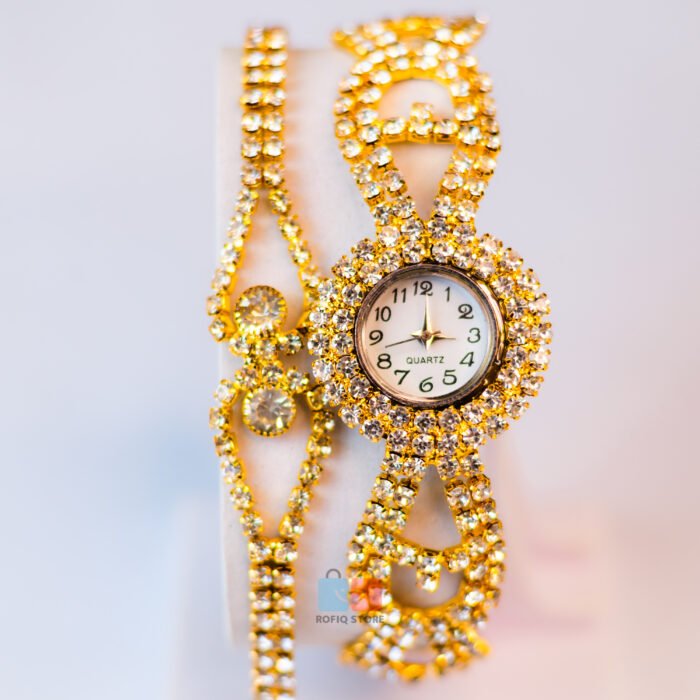 Luxury Ladies Watch with Bracelet Combo Premium Gift Set - Image 2