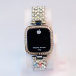 Ladies Touch Watch Diamond Design Smart Dial Bracelet Watch - Image 3