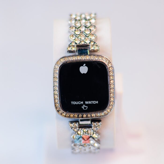 Ladies Touch Watch Diamond Design Smart Dial Bracelet Watch - Image 3