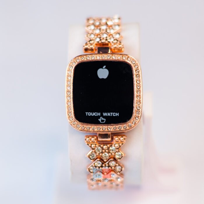 Ladies Touch Watch Diamond Design Smart Dial Bracelet Watch - Image 2
