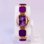 Women's square dial bracelet watch.