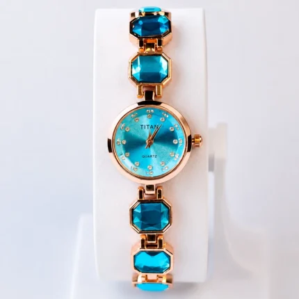 TITAN Ladies Stone Bracelet Watch