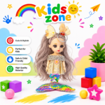 Mini Fashion Princess Doll Keychain Toy for Kids & Gift Item - Image 4