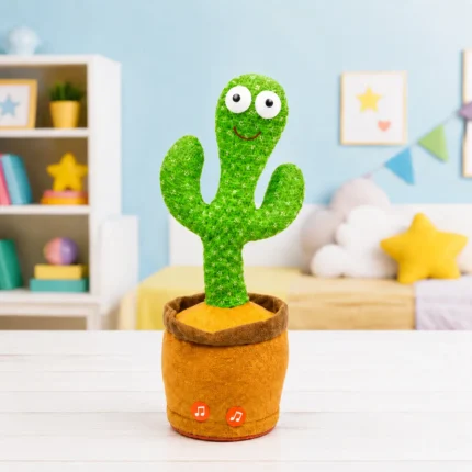 Dancing Cactus Toy With Music & Talking Interactive Kids Toy