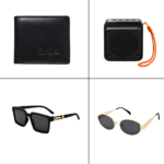 4 In 1 Combo Packge - DV-1132 Bluetooth Speaker + Sunglass + Apex Leather Wallet Combo
