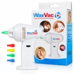 Electric Ear Wax Vacuum Cleaner – Gentle Ear Cleaning Suction Device with Multiple Soft Tips