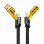 4 in 1 Fast Charging Cable Type-C Lightning USB Multi Charger