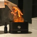 Flame Humidifier Aroma Diffuser – LED Fire Effect Mist Maker for Bedroom & Home Decor - Image 3