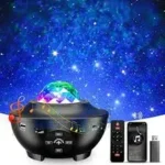 Galaxy Star Projector Light with Bluetooth Speaker & Remote – 21 Color LED Night Sky Projector - Image 3