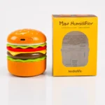 Burger Mist Humidifier – 7 Color Ambient Light Dual Spray Mini Humidifier for Bedroom & Desk